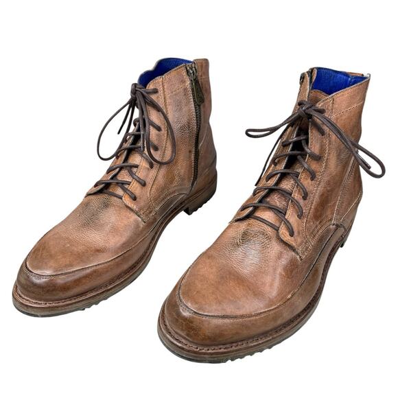 NWT Bed Stu Men’s Spiker Tan Lace Up Chukka Boot Size US 9.5 - Picture 7 of 10